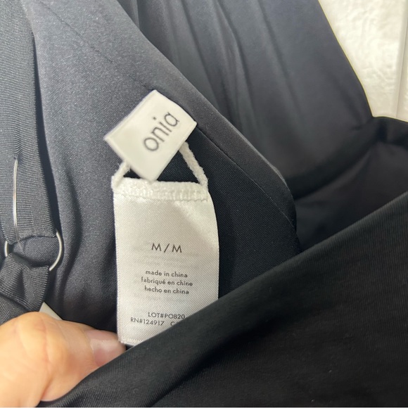 ONIA Sylvie One Piece Bathing Suit Black NWT - Picture 9 of 9